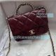 Replica Chanel24B red waxed leather handbag 367 small (2)_th.jpg